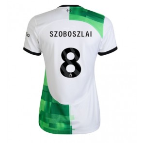 Liverpool Szoboszlai Dominik #8 Replica Away Stadium Shirt for Women 2023-24 Short Sleeve